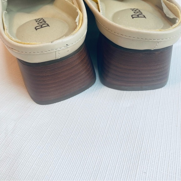 Bass Women's Cream Mules - Picture 5 of 8